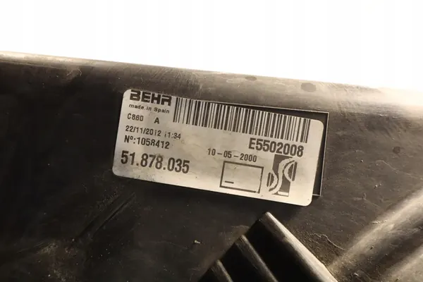 FIAT PUNTO EVO Kylarrubrik 51878035 image 7