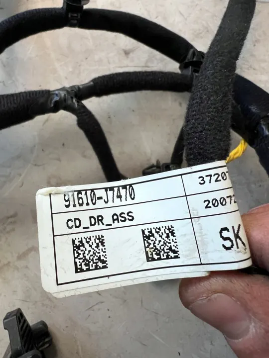 Cableado Puerta Delantera Derecha Kia Ceed III OEM 91610-J7470 image 3
