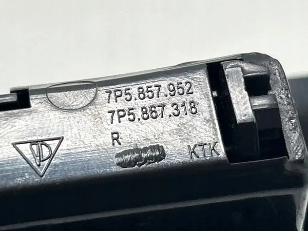 Cendrier porte arrière droit OEM 7P5857952 Porsche Cayenne image 7
