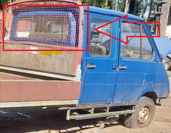 Heckfenster OEM SZYBA TYŁ TYLNA für Renault Trafic I image 4