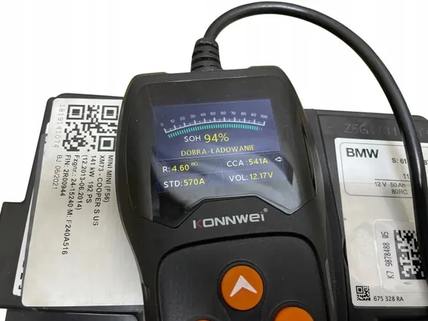 AGM-batteri OEM 9878488 12V 50Ah för BMW/MINI image 5