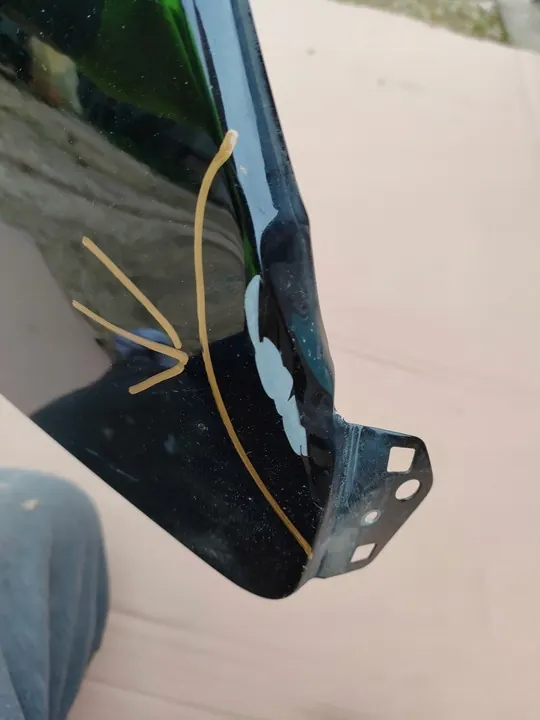 Höger Framskärm Audi A4 B9 Lift 2019-2024 OEM 8W0821106D image 8