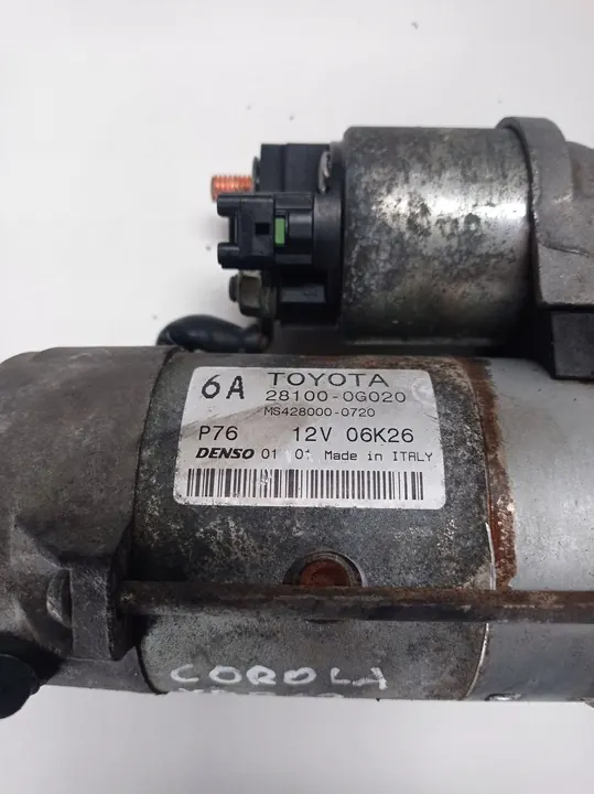 Motor de arranque Toyota Corolla Verso 2.0 D4D image 4