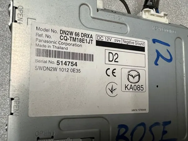 Module Tuner Radio Mazda CX-3 OEM HLLO122FDVV22221 image 3