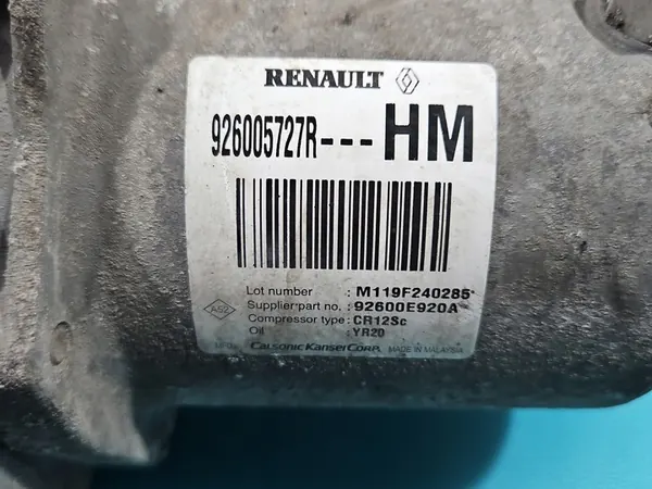 Compressore Aria Condizionata Dacia Dokker 926005727R image 4