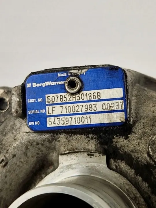 Turbo Dacia Logan 1.5L 55kW 2010 OEM 507852H301868 image 3