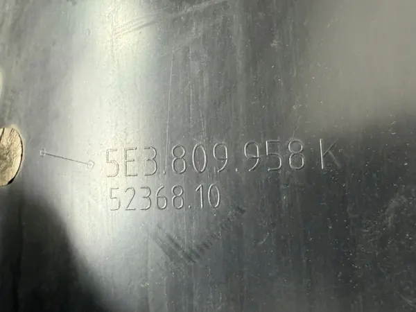 Skoda OE 5E3809958K Aile Avant Droite image 6