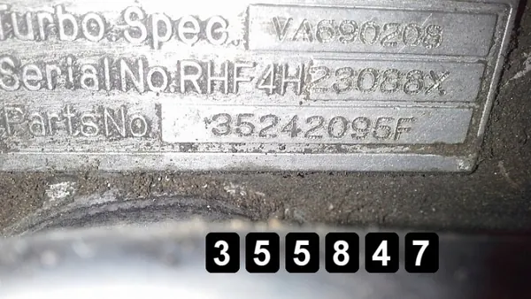 Turbokompressor OEM AM-355847 för Chrysler Voyager image 5