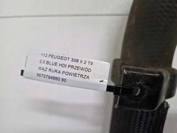 PEUGEOT 308 2 II T9 2.0 BLUE HDI Luftschlauch 9673794880 image 6