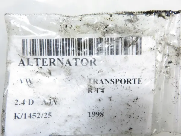 ALTERNATOR VW TRANSPORTER T4 2.4 D - 028903027N image 2