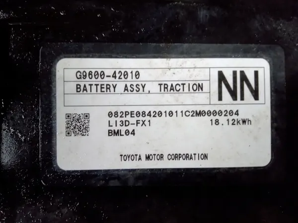 Batterie Plug-In TOYOTA RAV 4 V 2.5 Hybride OE G9600-42010 image 4