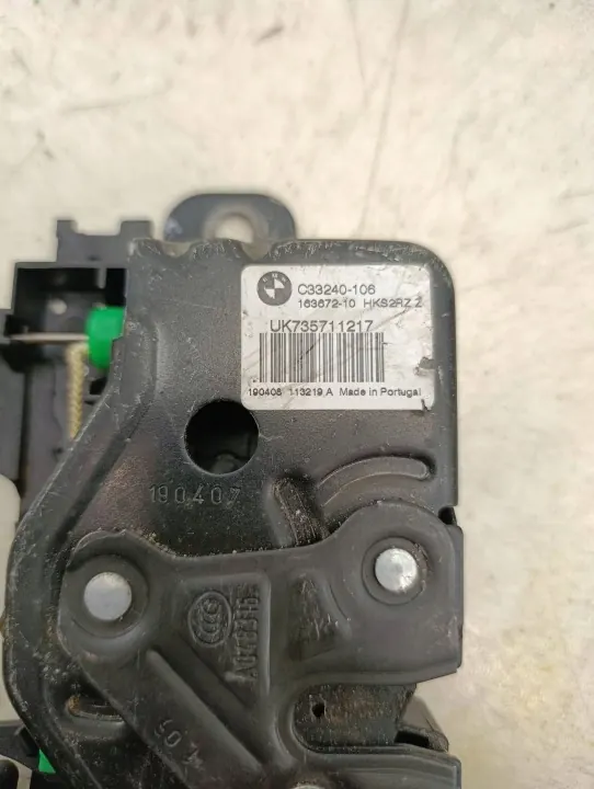 Cerradura de maletero BMW UK735711217 para Serie 5 G30 G31 G38 image 4