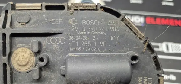 AUDI A6 C6 Pyyhkijän moottori 4F1955119B image 2