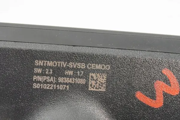 Écran d'affichage OEM 9836431080 pour Citroen Berlingo image 8