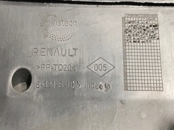 OEM 681000035R Renault Master III kojetaulu image 9