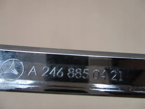 Rivestimento paraurti cromato anteriore sinistro Mercedes B-Class W246 image 3