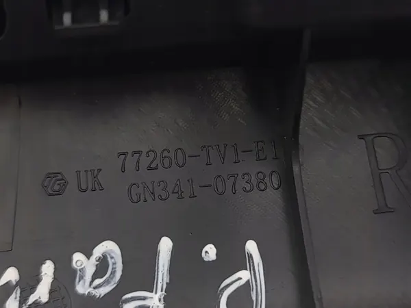Handskfacksram Honda Civic IX 2015 OEM 77260TV1E1 image 10