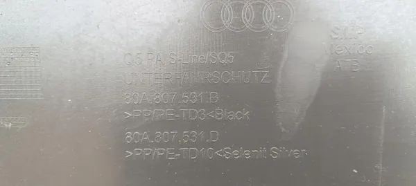 Spoiler avant Audi Q5 II Lift S-Line OEM 80A807531B image 8