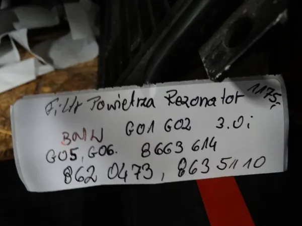 OEM 8620473 Luftfilterresonator för BMW G01 G05 image 4