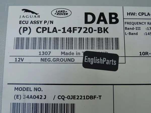 Módulo Áudio OEM CPLA14F720BK para JLR image 4