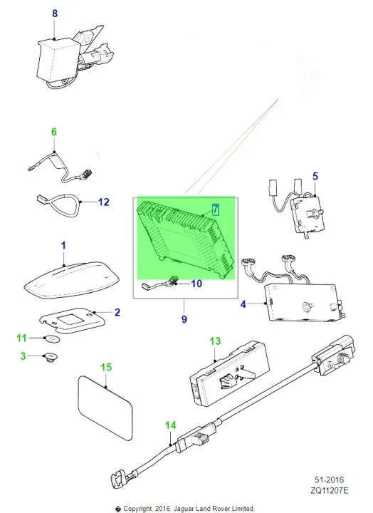 Módulo Áudio OEM CPLA14F720BK para JLR image 6