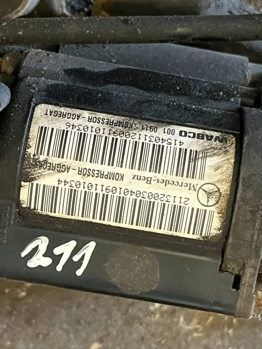 Compresseur suspension air Mercedes OEM 2113200304 image 3