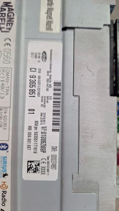 Lecteur de navigation OEM 9365851 pour BMW X3 F25 image 3