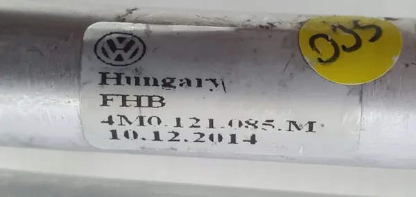 Audi Q7 4M Putki OEM 4M0121123G 4M0121085M image 5