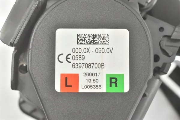 OEM 7429999 Cinto Esquerdo Direito Traseiro BMW Série 5 image 5