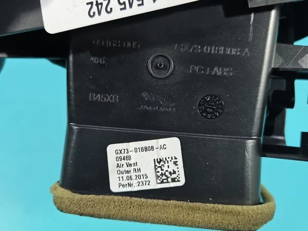 Höger ventilationsgall Jaguar XE X760 OEM GX73-018B08-AC image 7