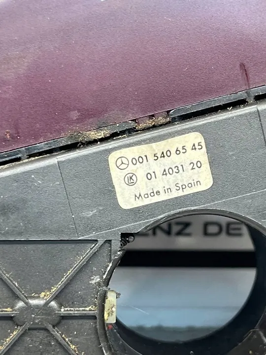 Interruptor de coluna de direção Mercedes-Benz OE 0015406545 image 3