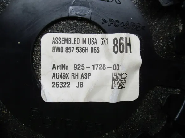Audi A4 B9 Rechter Spiegel-Inzet Fotochrom OEM 8W0857536H image 8