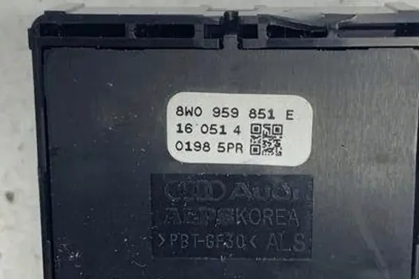 Achterlinkse raam bediening knop AUDI A4 ALLROAD image 2