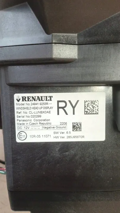 Affichage tête haute OEM 249419253R pour Renault Austral image 4