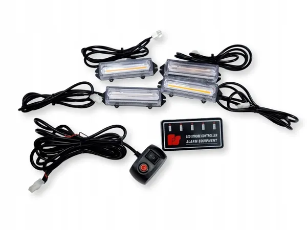 Dinfu LED-varoitusvalot OEM B0C1S9RDTB 4x40W image 3