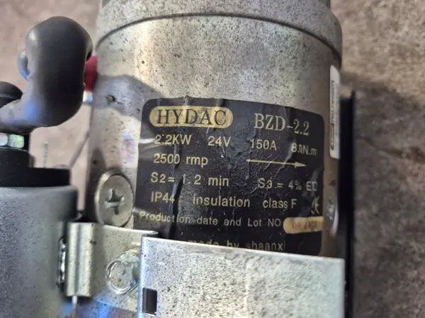 PALFINGER WINDA WINDY Pump Motor Tank - Begagnad image 3