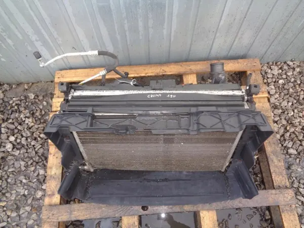 Kit Radiador Água Ventilador OEM 13196477 Fiat Croma image 2