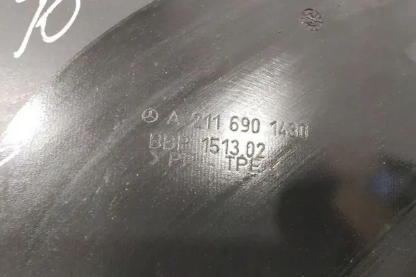 Höger framhjulskåpa MERCEDES-BENZ E (W211) A2116901430 image 3