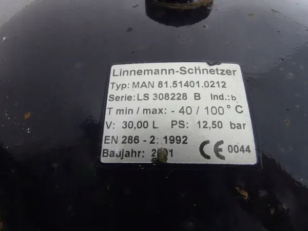 MAN OE 81514010212 Luchttank voor pneumatisch systeem image 4