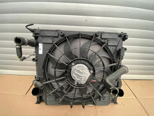 Conjunto de Radiador y Ventilador BMW X3 X4 G01 G02 OEM image 8