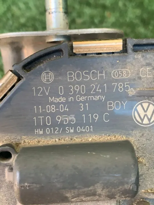 OEM 1T0955119C Etupyyhkijämoottori vasen Touran I image 5