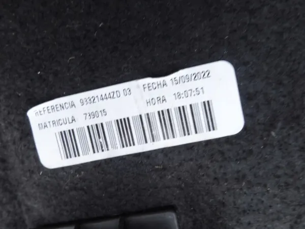 Estante de maletero OEM 98321444ZD para Citroen Berlingo image 3