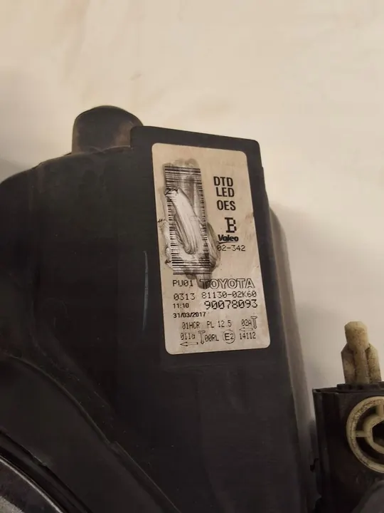 FARO DELANTERO DERECHO TOYOTA AURIS II FULL LED 81130-02K60 image 5