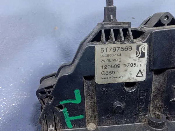 FIAT GRANDE PUNTO LINKER HINTÜR-SCHLOSS 6 PIN 51797569 image 5