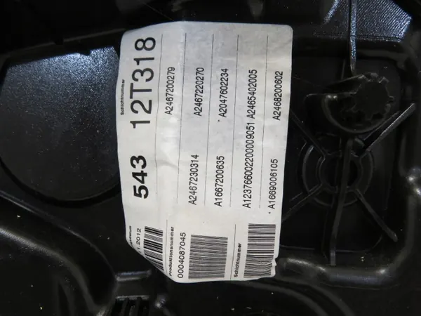 OEM 360171934 fram höger fönsterreglage Mercedes image 6