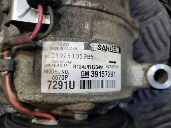 Ilmastointikompressori Opel Insignia B 1.6 D CDTI image 3