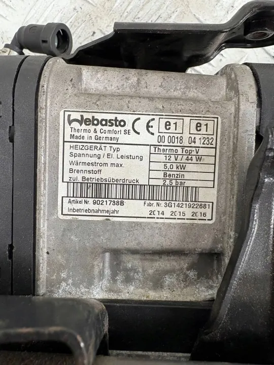 Chauffage stationnaire Webasto OEM 7N0815005AB VW Sharan image 6