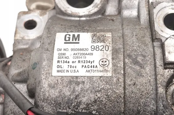 Compressore Aria Condizionata Opel Chevrolet 95059820 image 2