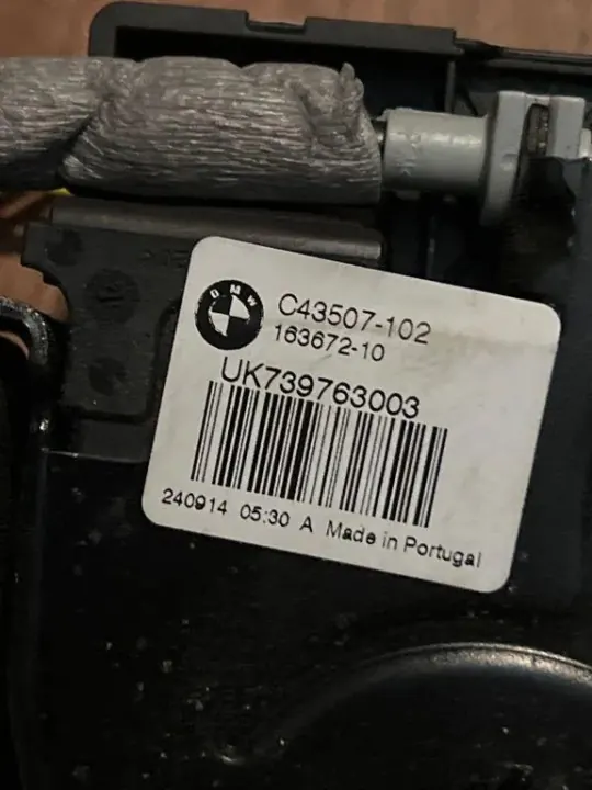 Mecanismo cierre maletero BMW X6 OEM 7397630 image 3