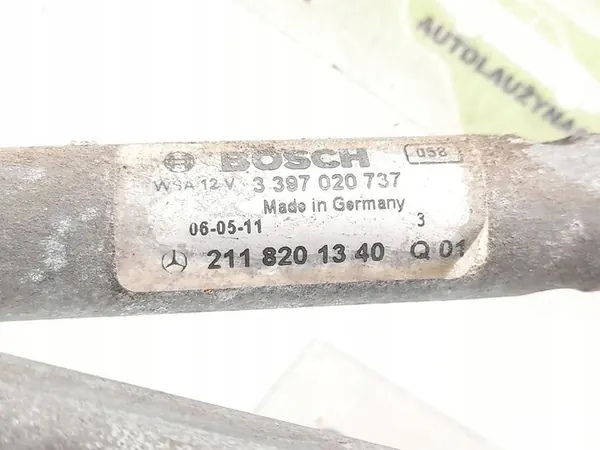 Front Wiper Mechanism Mercedes-Benz E W211 A2118201340 image 2